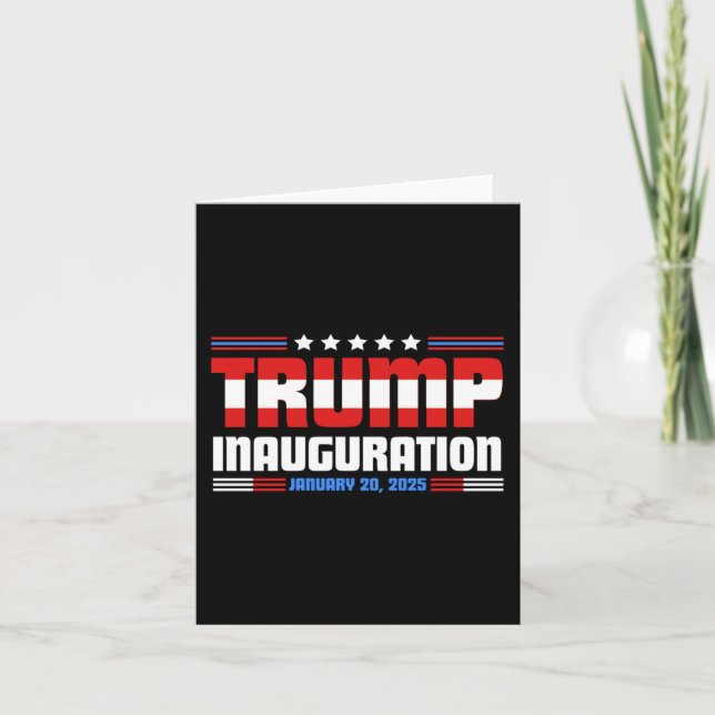 Carte Président Trump (Devant)