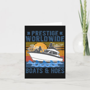 Carte Prestige Monde Bateaux Et Hottes Vintage Retro Bo