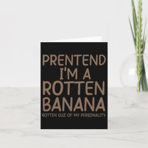 Carte Prétendre que je suis un costume d'Halloween Nana