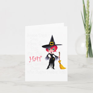 Carte Prétendre que je suis un homme mince Halloween Der
