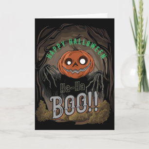 Carte Prêts pour un Halloween terrifiant