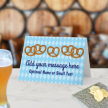 Pretzel Party Pread Twists - 5 options de texte pe