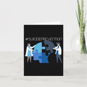 Carte Prévention du suicide - Sensibilisation à la santé