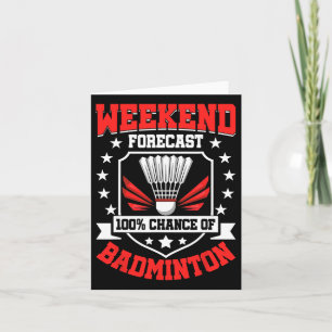 Carte Prévision Du Week-End 100% Chance De Badminton - S