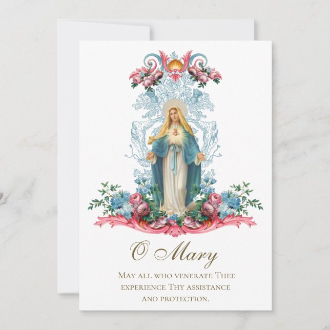 Carte Prière contre Pestilence Corona Virus Covid-19 (Devant)