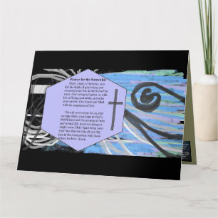 Carte Prière pour le douleureux