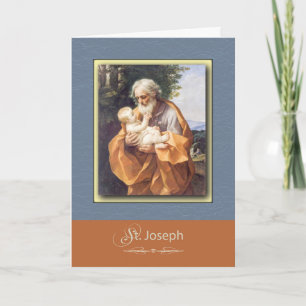 Carte Priez St. Joseph pour nous