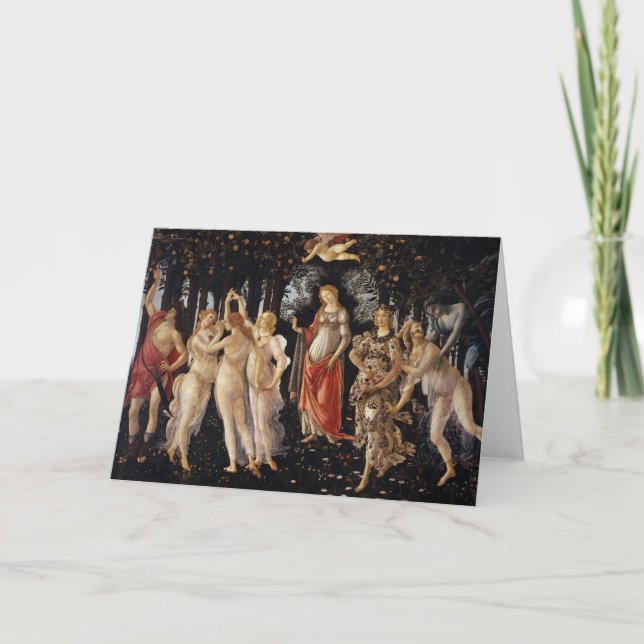Carte Primavera | Botticelli (Devant)