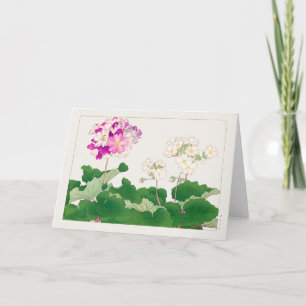 Carte Primula par Tanigami Konan