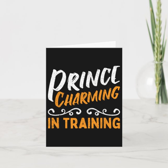 Carte Prince Charming En Formation Fairy Tale Hero (Devant)