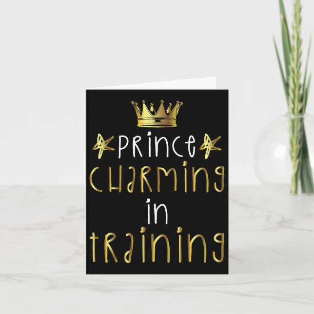 Carte Prince Charming En Formation Halloween Lazy Co (Devant)