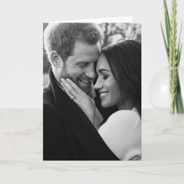 Carte Prince Harry et Meghan Markle (Devant)