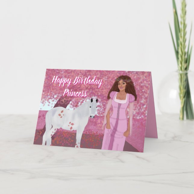 Carte Princess Birthday Card (Devant)