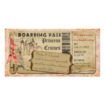 Princess Castle Boarding Pass