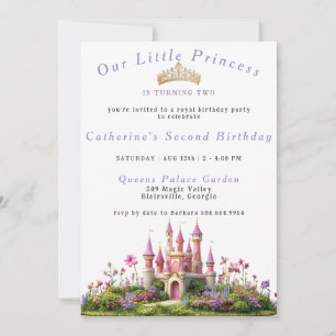 Carte Princess Castle Gold Crown