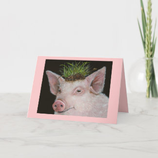 Carte Princess Pig