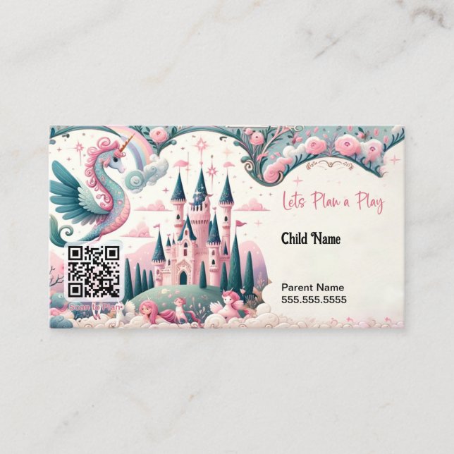 Carte Princess Plan-a-Play (Devant)