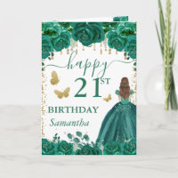 Princesse aux Cheveux Roux Robe Verte Anniversaire