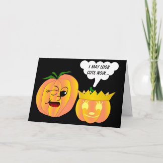 Carte Princesse Citrouille