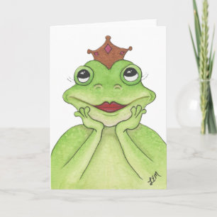 Carte Princesse de la grenouille
