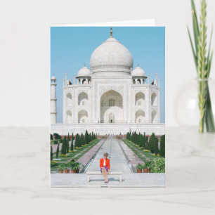 Carte Princesse Diana - Taj Mahal