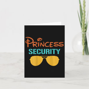 Carte Princesse Papa Sécurité Halloween Hommes Correspon