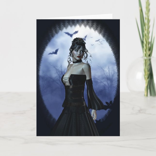 Carte princesse vampire (Devant)