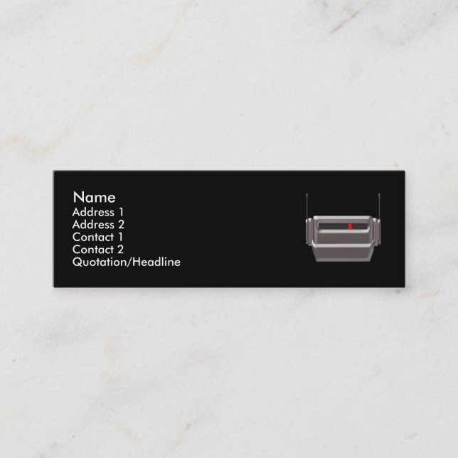 Carte principale de profil de Robo (Devant)