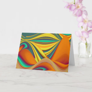 Carte Printemps Été Automne Fleurs Magie