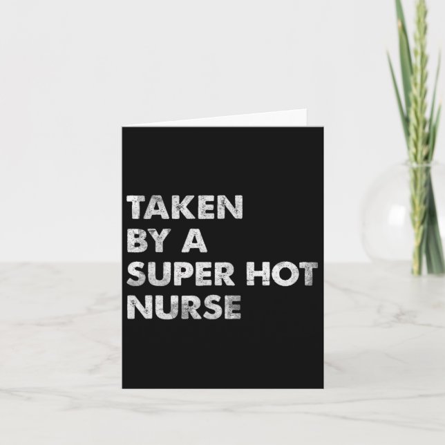 Carte Prise Par Une Infirmière Super Hot (Devant)