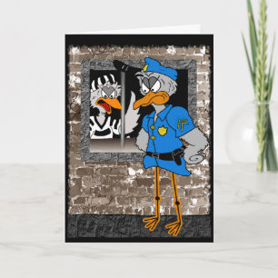 Carte Prison Card : Be good.