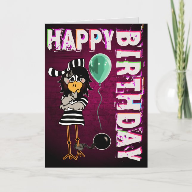 Carte Prison Jailbird (Devant)