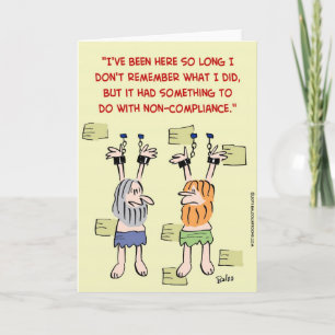 Carte prisonniers accrochants d'insoumission de