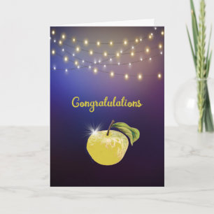 Carte Prix Apple pour enseignant en or