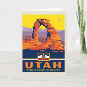 Carte Prix d'État   Utah