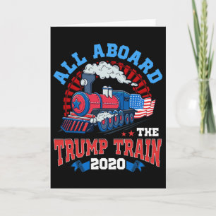 Carte Pro Donald Trump Américain Tout le monde à bord du