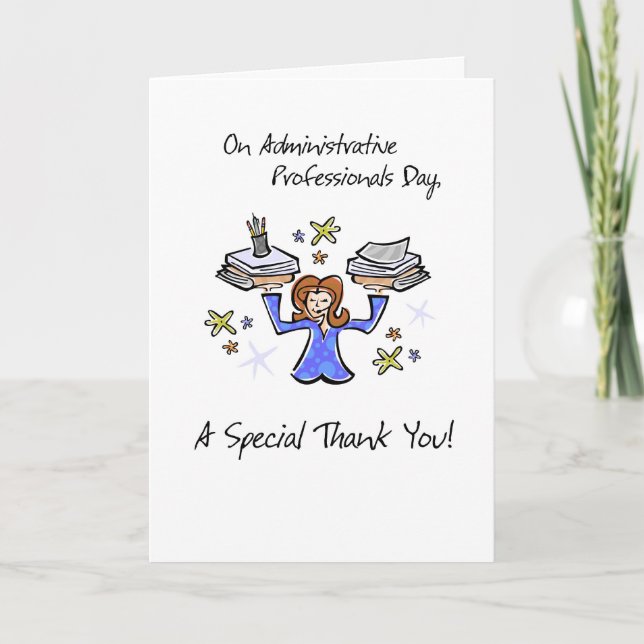 Carte Pro équilibrage de jour d'Admin (Devant)