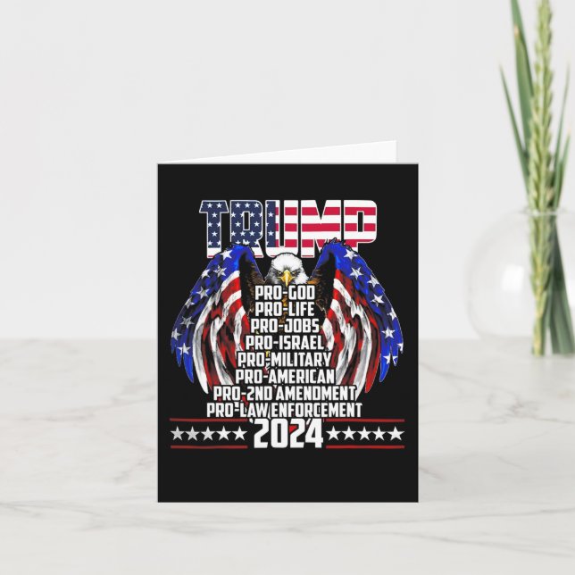 Carte Pro God Anti-avortement Po Jobs Pro Israel Pro 202 (Devant)