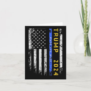 Carte Pro Trump 47 2024 Retour La Ligne Bleue Bleue Bleu