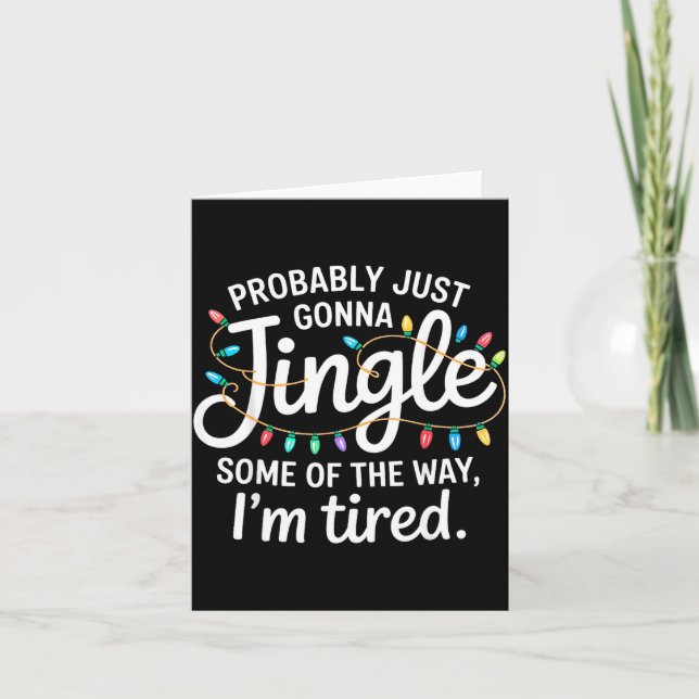 Carte Probably Just Going To Jingle Some Of The Way For  (Devant)