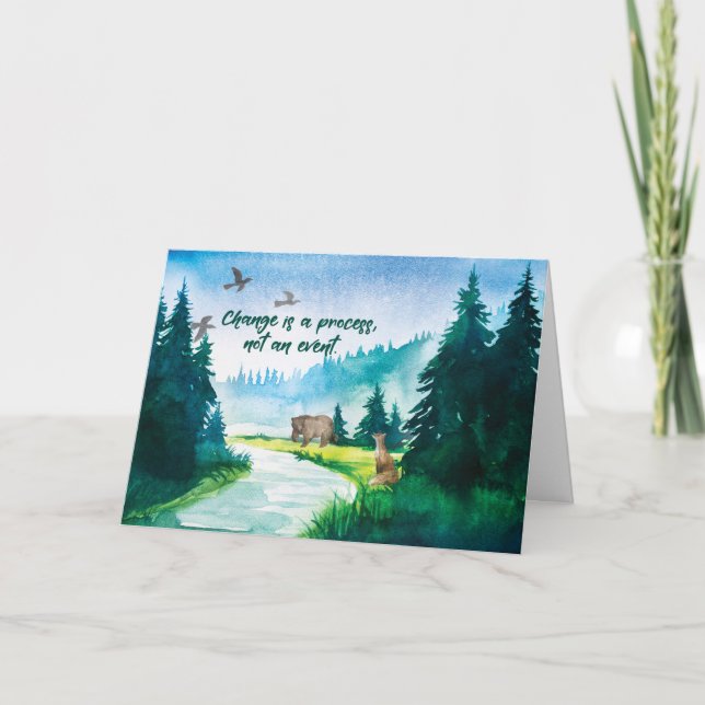 Carte Processus de rétablissement en 12 étapes du change (Devant)