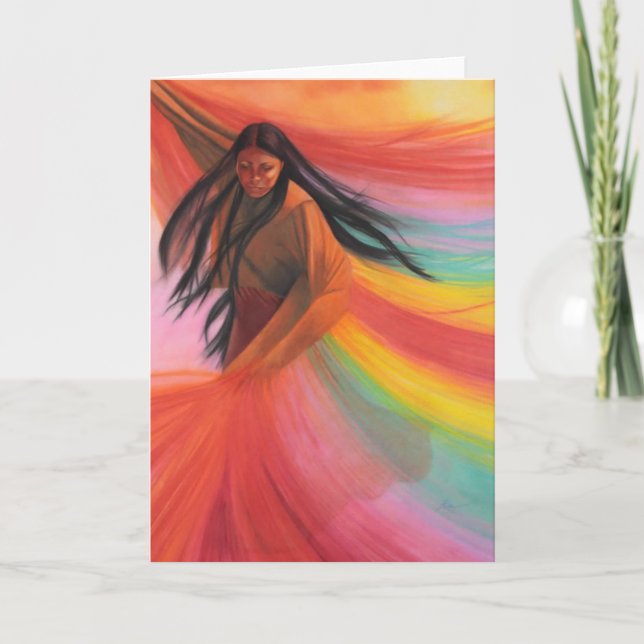 Carte Produits de papier de Natif américain (Devant)