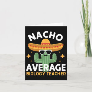 Carte Prof de biologie pas moyen Cinco De Mayo Mexica