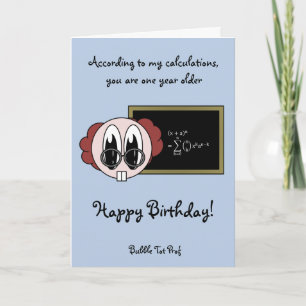 Carte Prof. de doigt de bulle