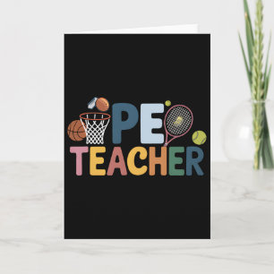 Carte Prof de gym Football Basketball Application Éducat