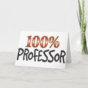 Carte Professeur 100%