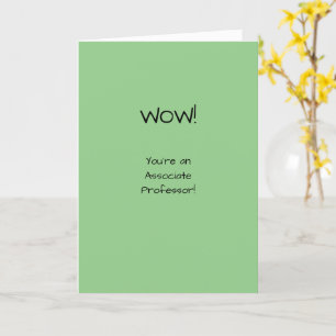 Carte Professeur Associé Félicitations Drôle Plaisanteri