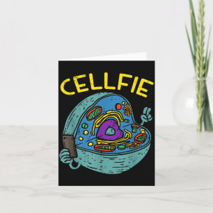 Carte Professeur de biologie scientifique drôle Cell Fie