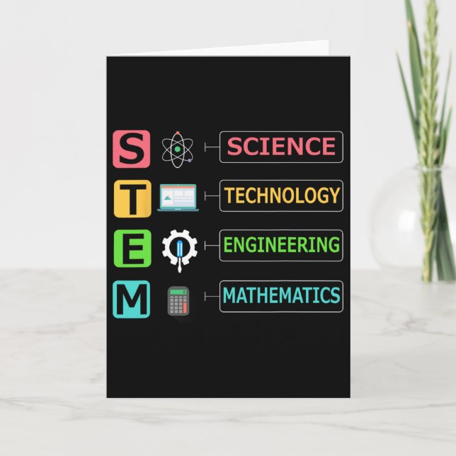 Carte Professeur de mathématiques de technologie de scie (Devant)