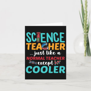 Carte Professeur De Sciences Sauf Glacière Ck À L'École 